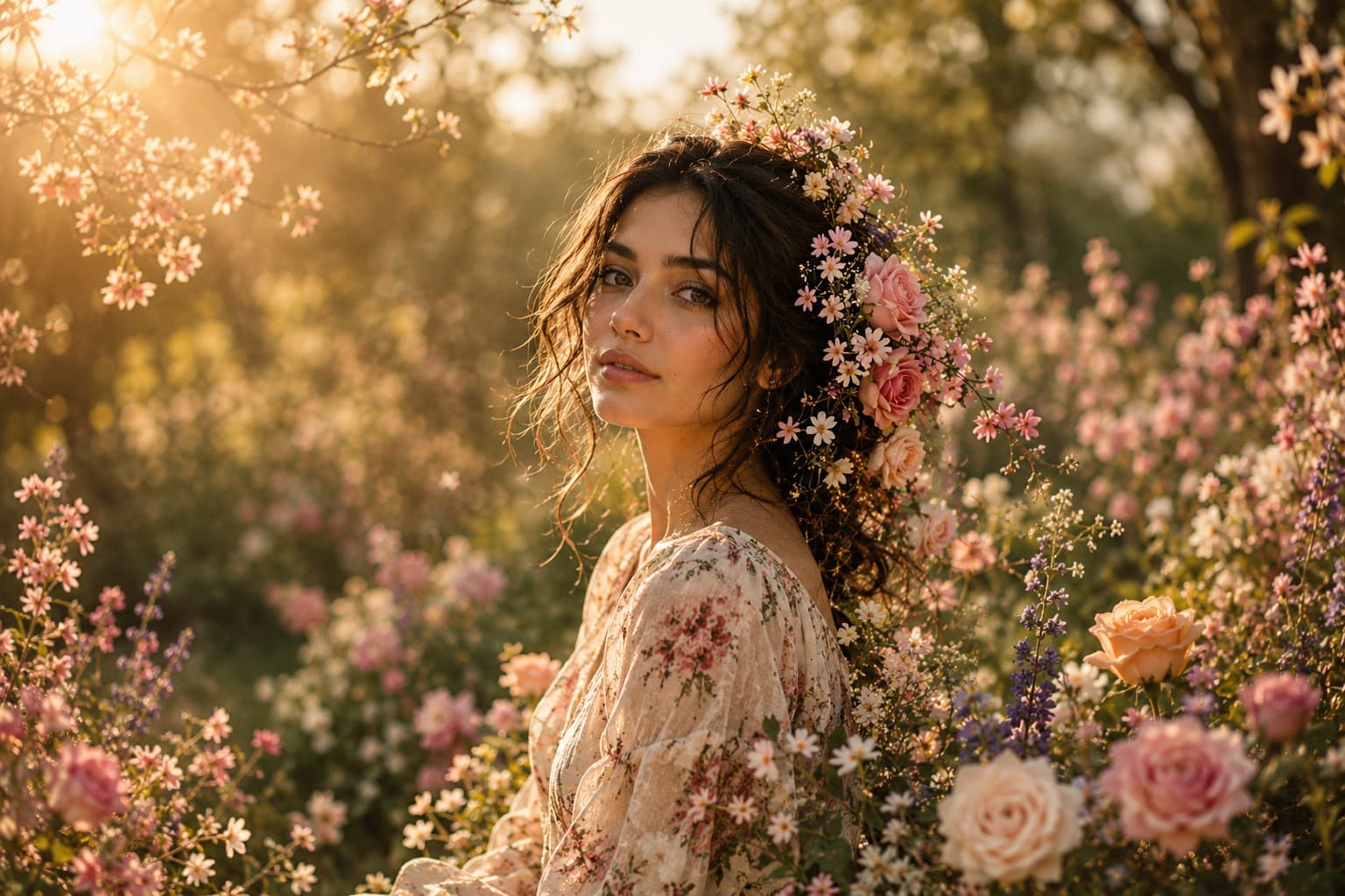 Bloom Portrait AI Prompt